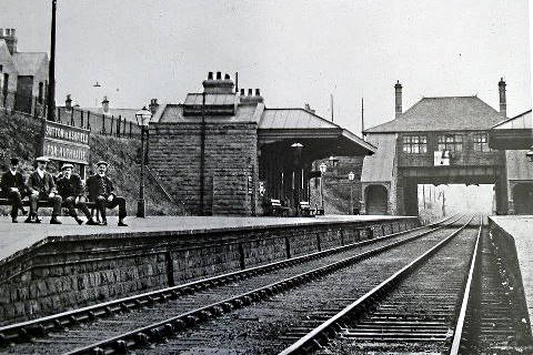 Great Northern Railway Station at Sutton